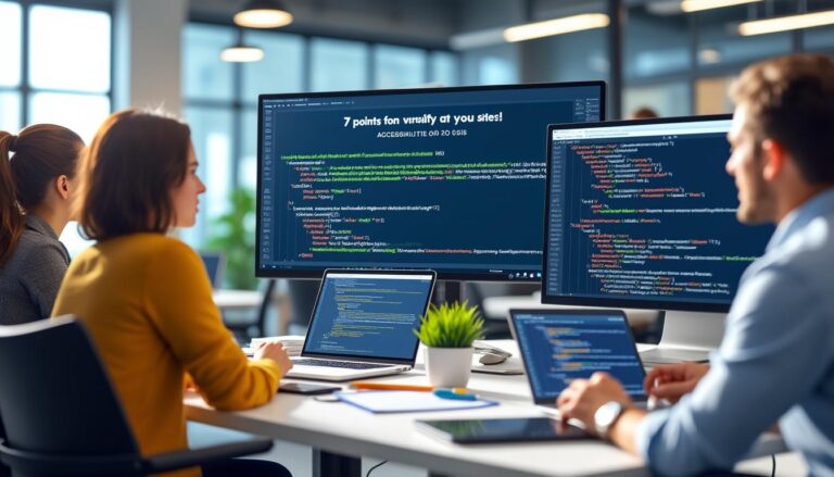 découvrez les 7 points essentiels à vérifier sur votre site grâce à notre audit d'accessibilité html. assurez-vous que votre site soit accessible à tous, améliorez l'expérience utilisateur et respectez les normes en vigueur.