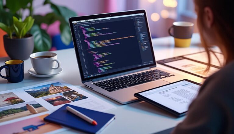 découvrez comment transformer facilement du contenu textuel et des images en une page html complète. ce guide vous accompagnera pas à pas dans le processus de conversion, vous permettant d'apprendre à structurer votre contenu pour le web tout en maîtrisant les bases du code html.