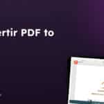 Couverture de l'article : convertir PDF to DOC avec Word