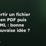 Convertir un fichier Word en PDF puis en HTML : bonne ou mauvaise idée ?