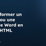 Transformer un devis ou une facture Word en page HTML