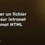 Diffuser un fichier Word sur intranet en format HTML