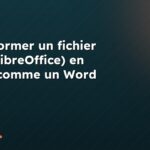 Transformer un fichier ODT (LibreOffice) en HTML comme un Word
