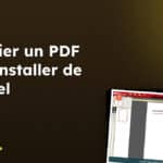 Couverture de l'article : modifier un PDF sans installer de logiciel